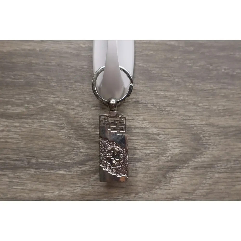 Chinese Shepherds Hook Bookmark Keychain Charm Set Of 2 Collectible Blue White